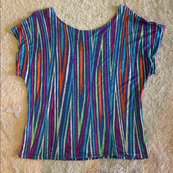 T-shirt with stripes - Picture 2 of 2